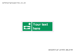 Custom Stretcher Sign